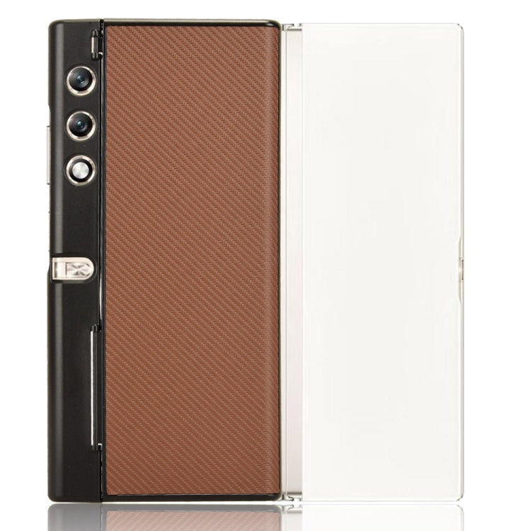 For Honor V Purse PU Leather PC Phone Case(Brown)