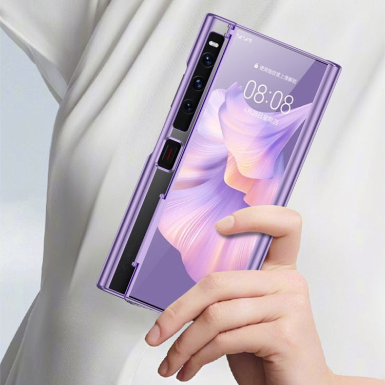 For Huawei Mate Xs 2 6D Electroplate PC Phone Case(Purple)