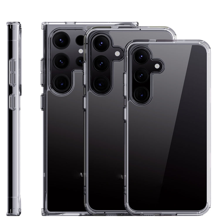 For Samsung Galaxy S24 5G Crystal Series PC + TPU Phone Case(Transparent)