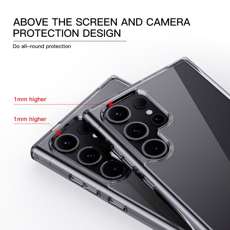 For Samsung Galaxy S24 5G Crystal Series PC + TPU Phone Case(Transparent)