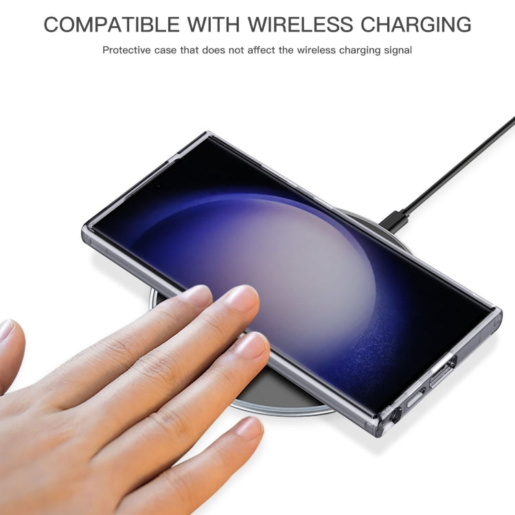 For Samsung Galaxy S24 5G Crystal Series PC + TPU Phone Case(Transparent)