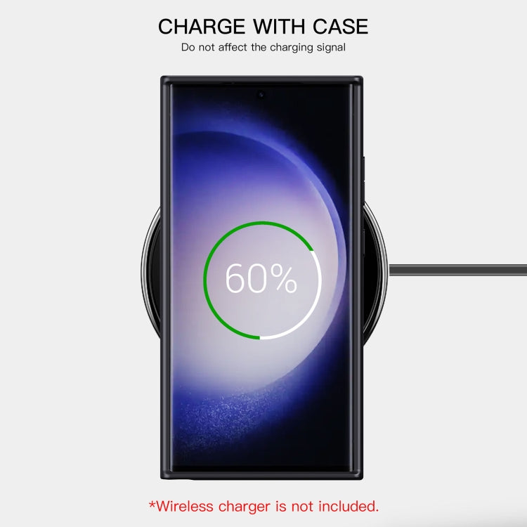 For Samsung Galaxy S24 5G Ming Shield Hybrid Frosted Transparent PC + TPU Scratchproof Phone Case(Frosted White)