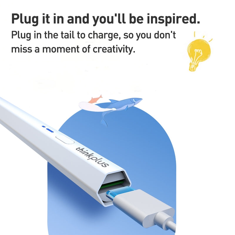 Lenovo ThinkPlus BP18-BL Type-C Port Universal Magnetic Bluetooth Hexagonal Stylus Pen