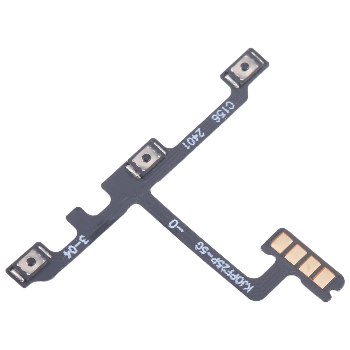 For OPPO F25 Pro OEM Power Button & Volume Button Flex Cable