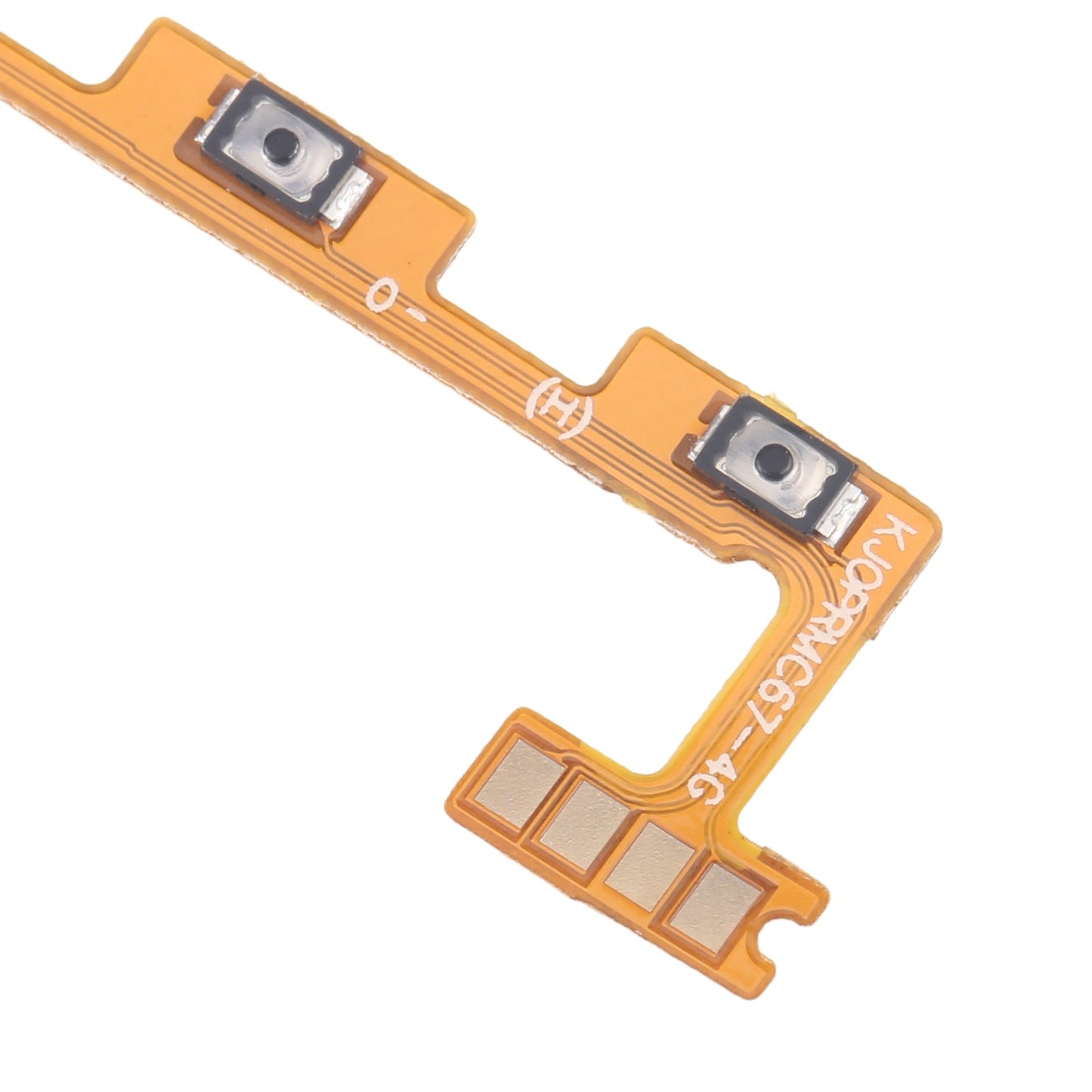 For Realme C67 5G OEM Power Button & Volume Button Flex Cable