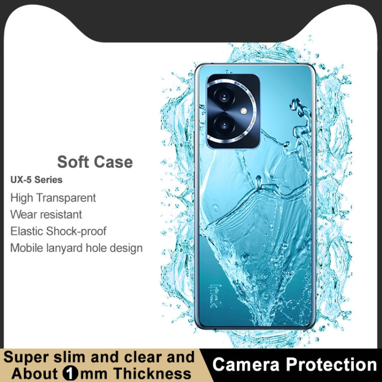 For Honor 100 5G IMAK UX-5 Series Transparent TPU Phone Case