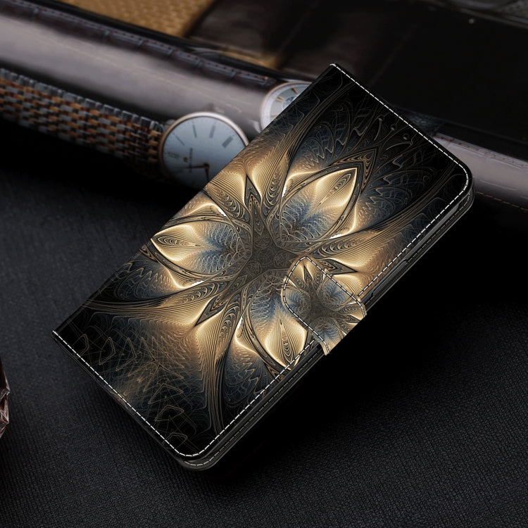 For Honor Magic6 Lite Crystal 3D Shockproof Protective Leather Phone Case(Luminous Building)