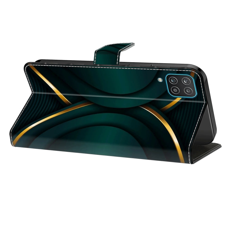 For Honor Magic6 Lite Crystal 3D Shockproof Protective Leather Phone Case(Gold Outline)