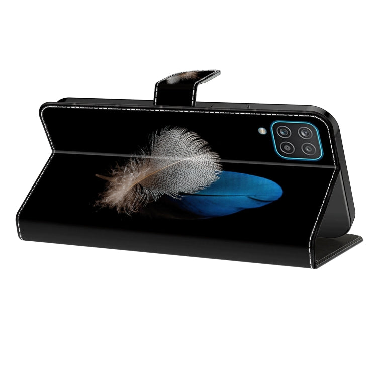 For Honor Magic6 Lite Crystal 3D Shockproof Protective Leather Phone Case(Two Branches)