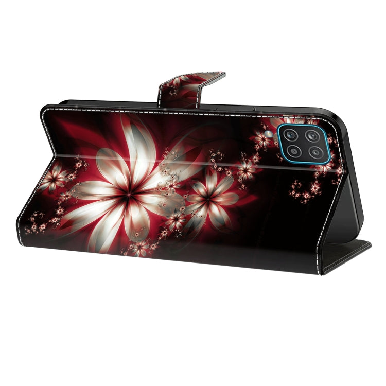 For Honor Magic6 Lite Crystal 3D Shockproof Protective Leather Phone Case(Fantastic Flower)