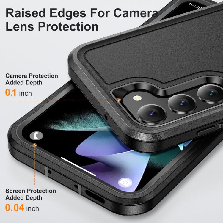 For Samsung Galaxy S24 5G Life Waterproof Rugged Phone Case(Black)