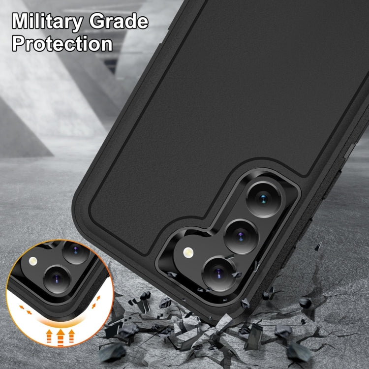 For Samsung Galaxy S24 5G Life Waterproof Rugged Phone Case(Black)