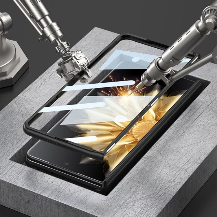 For Honor Magic V2 GKK Integrated Magnetic Folding Hinge All-inclusive Phone Case(Gold)