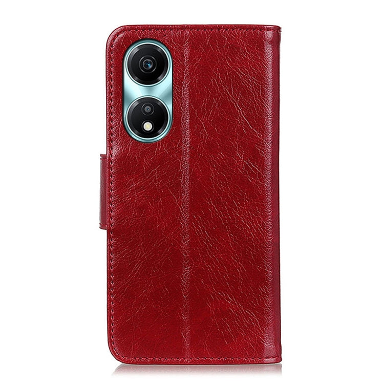For Honor X5 Plus Nappa Texture Leather Phone Case(Red)