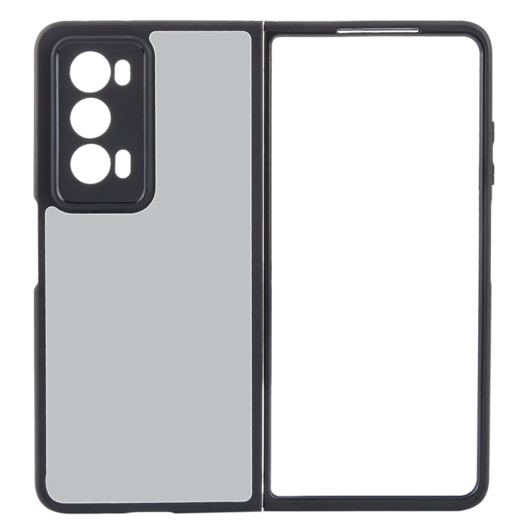 For Honor Magic V2 Matte Black TPU + PC Phone Case