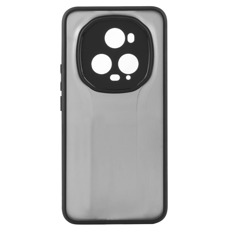 For Honor Magic5 Pro/Magic5 Ultimate Fine Pore Matte Black TPU + PC Phone Case