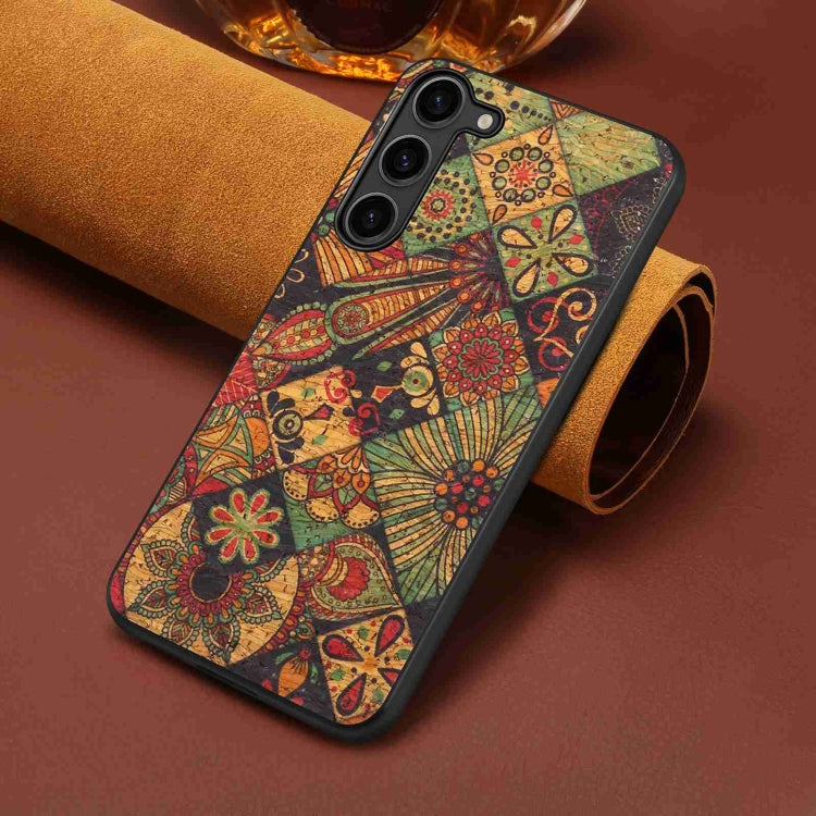 For Samsung Galaxy S24 5G Four Seasons Flower Language Series TPU Phone Case(Autumn Yellow)