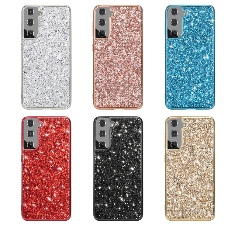 For Samsung Galaxy S24 5G Glitter Powder TPU Phone Case(Red)