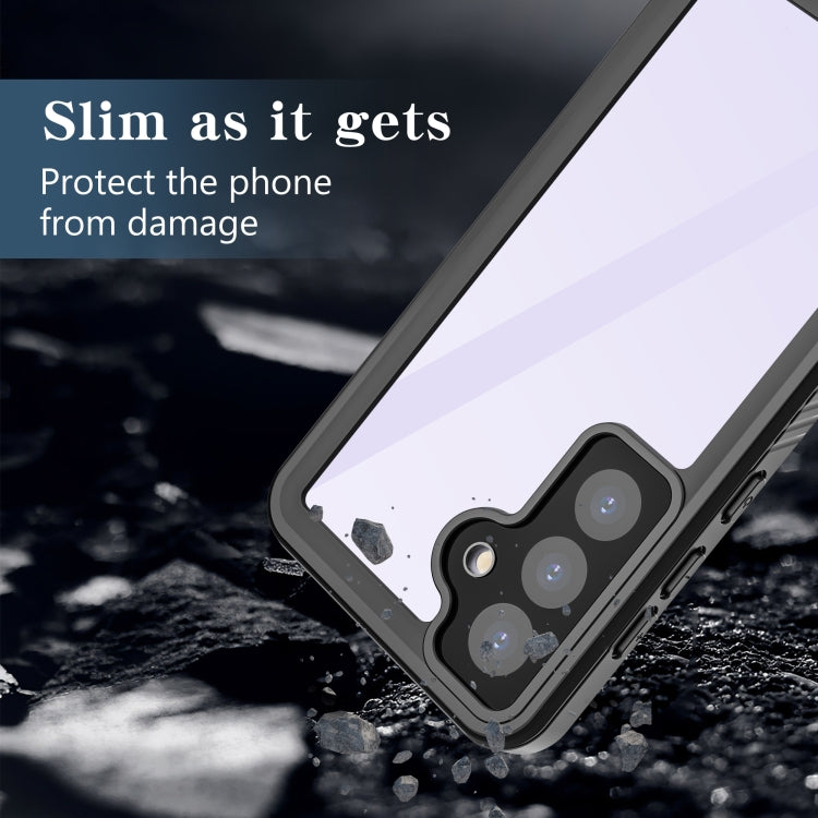 For Samsung Galaxy S24 5G RedPepper IP68 Waterproof Phone Case(Black)