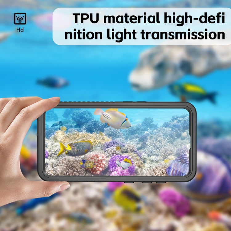 For Samsung Galaxy S24 5G RedPepper IP68 Waterproof Phone Case(Black)