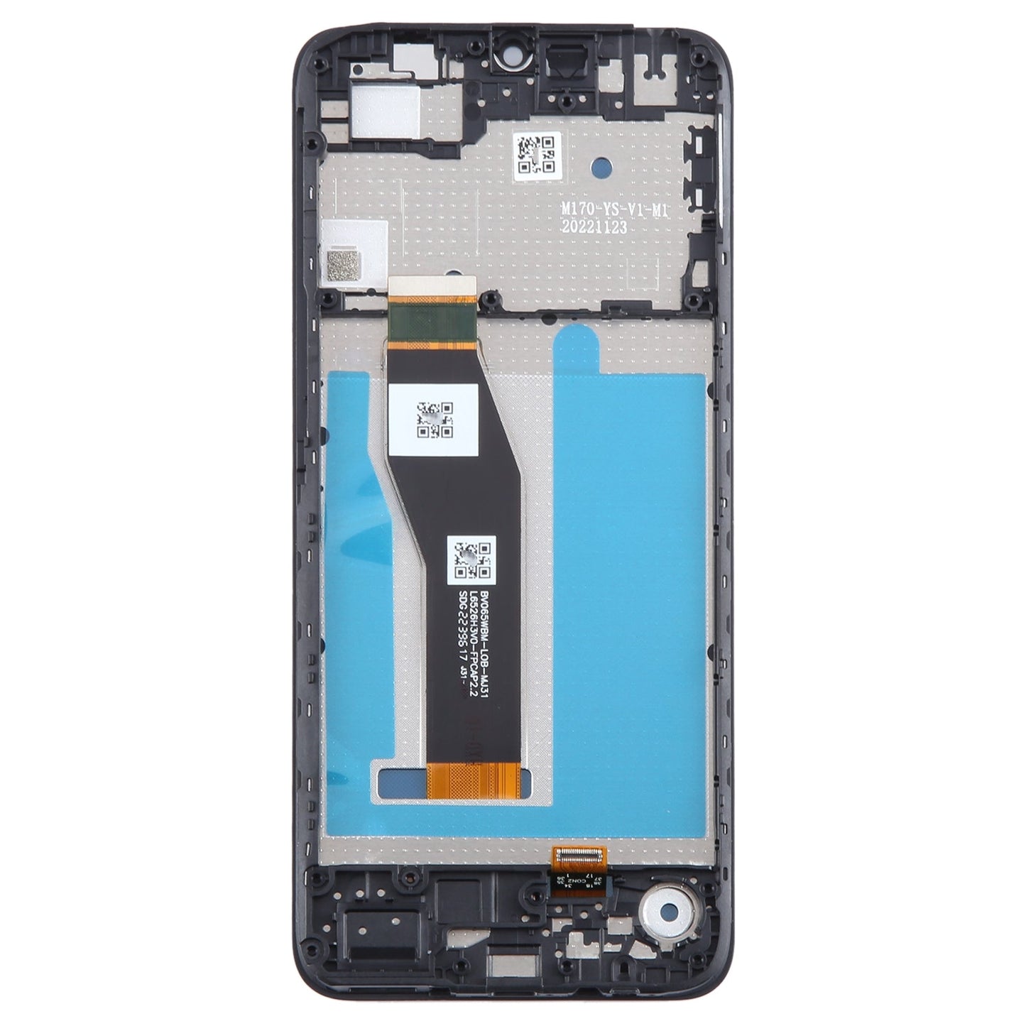 For Motorola Moto E13 OEM LCD Screen Digitizer Full Assembly with Frame