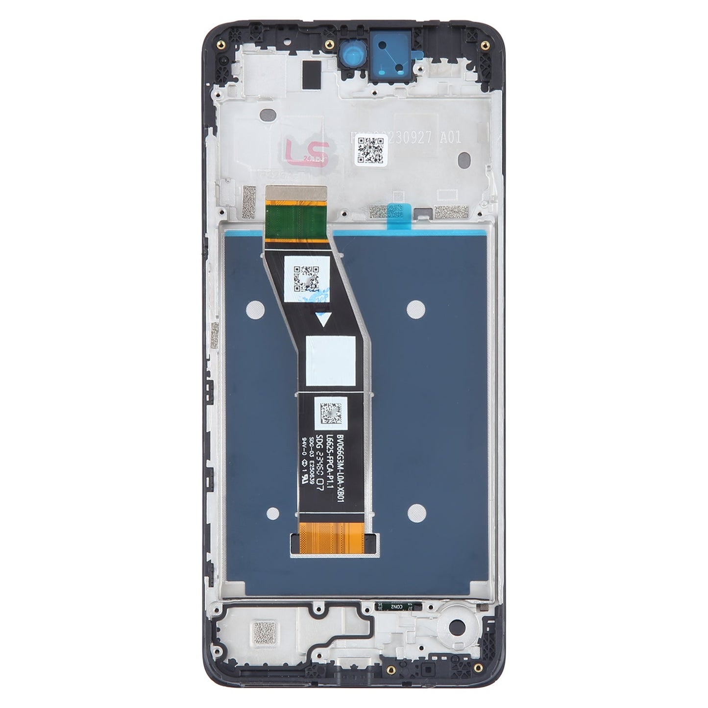 For Motorola Moto G24 OEM LCD Screen Digitizer Full Assembly with Frame