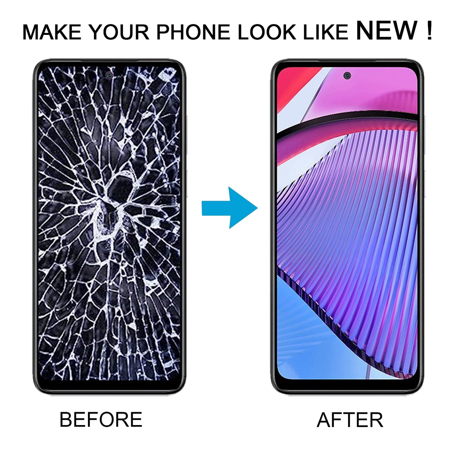 For Motorola Moto G Power 5G 2023 OEM LCD Screen with Digitizer Full Assembly