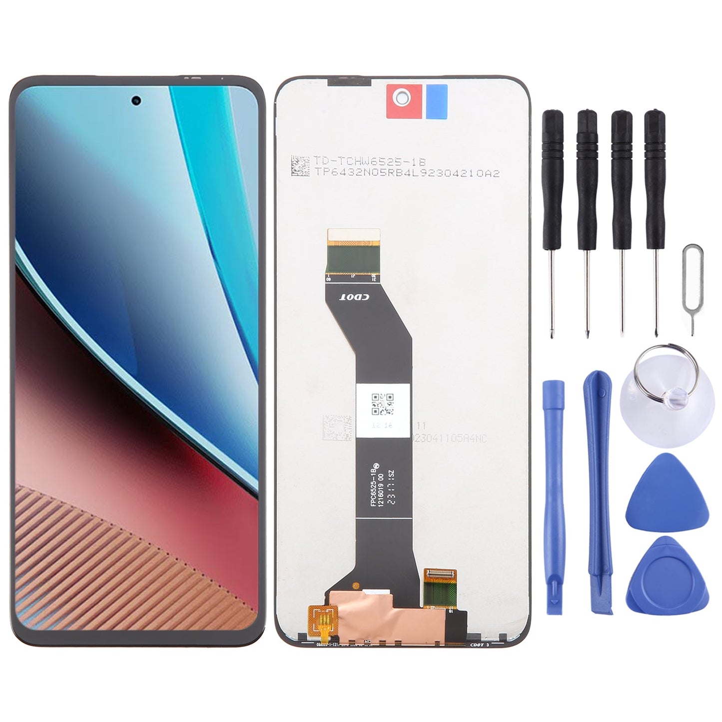 For Motorola Moto G Stylus 2023 4G OEM LCD Screen with Digitizer Full Assembly