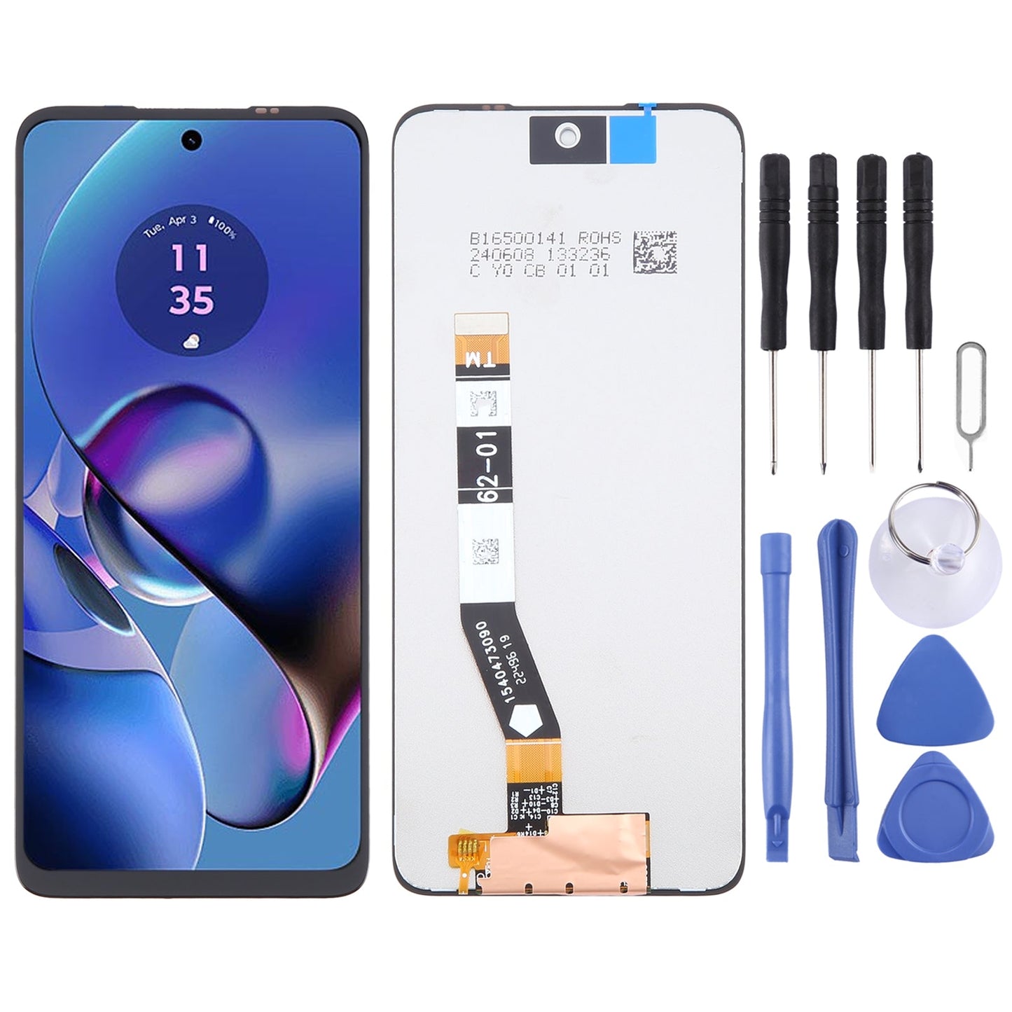 For Motorola Moto G64 OEM LCD Screen with Digitizer Full Assembly