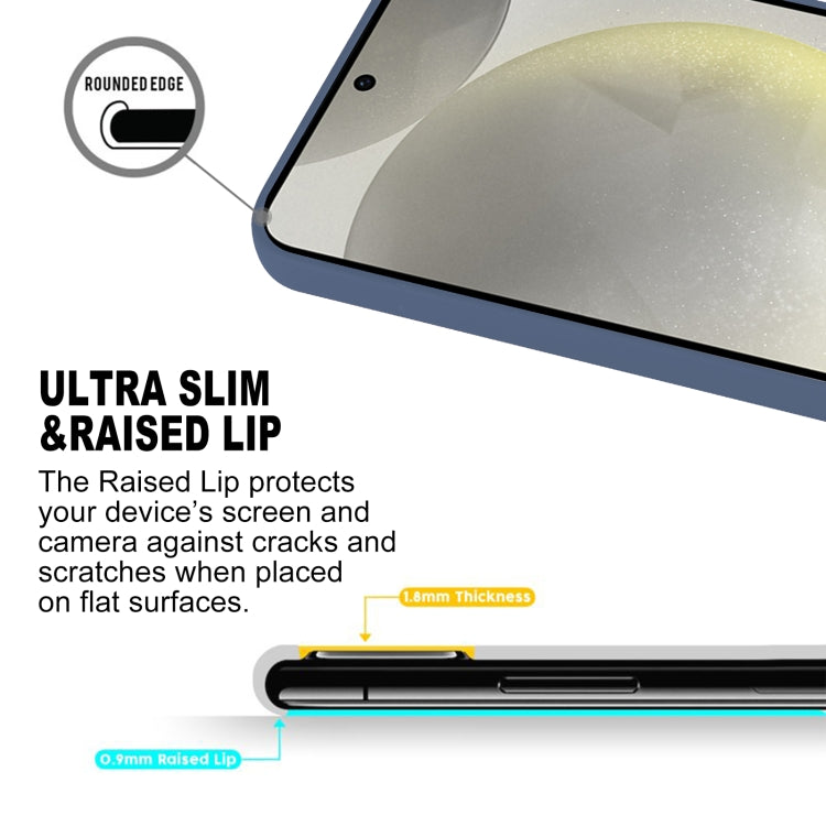 For Samsung Galaxy S24 5G GOOSPERY SOFT FEELING Liquid TPU Soft Phone Case(Dark Blue)