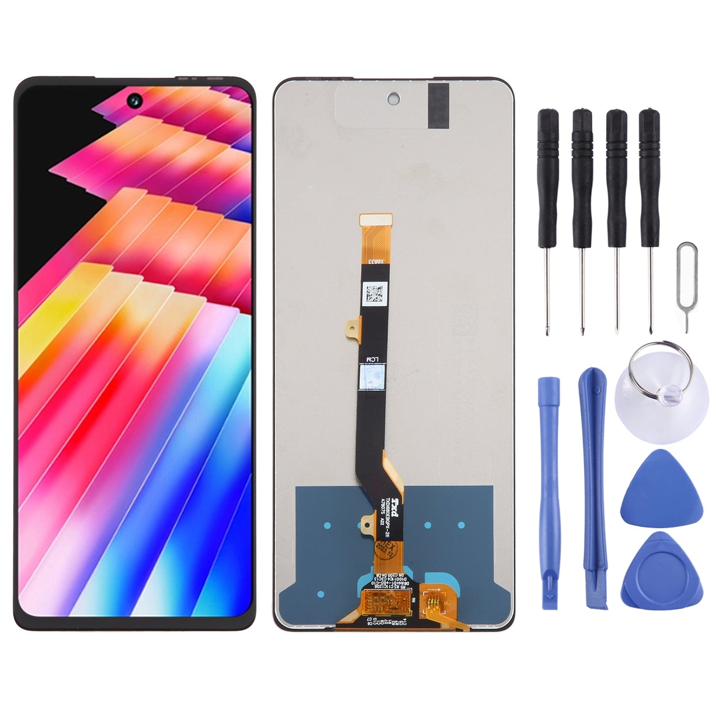 For Tecno Spark 10 Pro KI7 OEM LCD Screen with Digitizer Full Assembly
