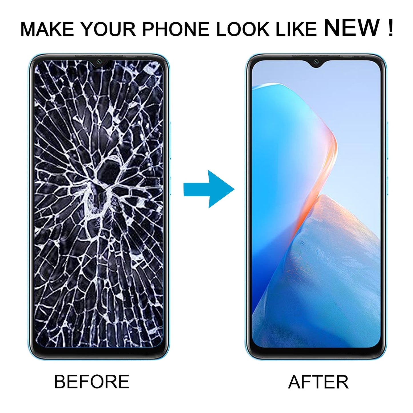 For Tecno Spark 10C KI5k OEM LCD Screen with Digitizer Full Assembly