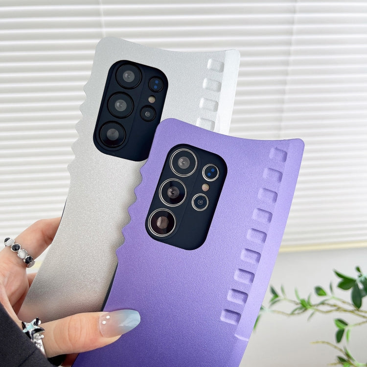 For Samsung Galaxy S24 5G Simulated Kitchen Knife TPU + PC Phone Case(Blue)