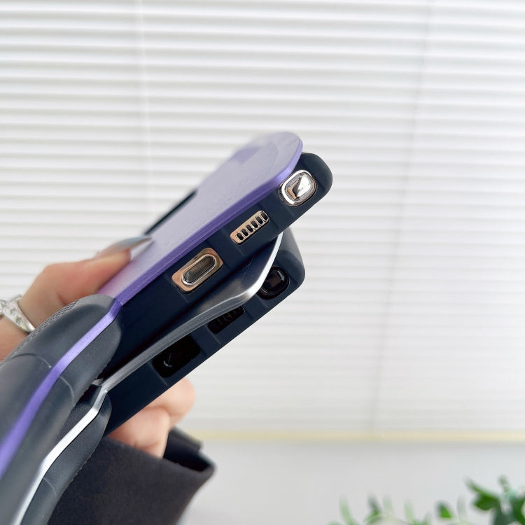 For Samsung Galaxy S24 5G Simulated Kitchen Knife TPU + PC Phone Case(Blue)