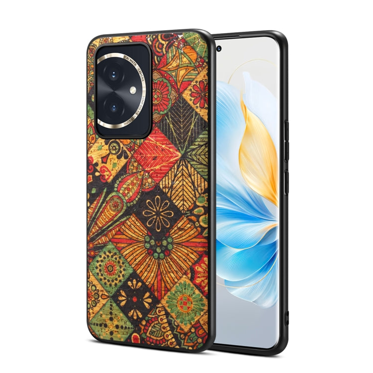For Honor 100 Four Seasons Flower Language Series TPU Phone Case(Autumn Yellow)