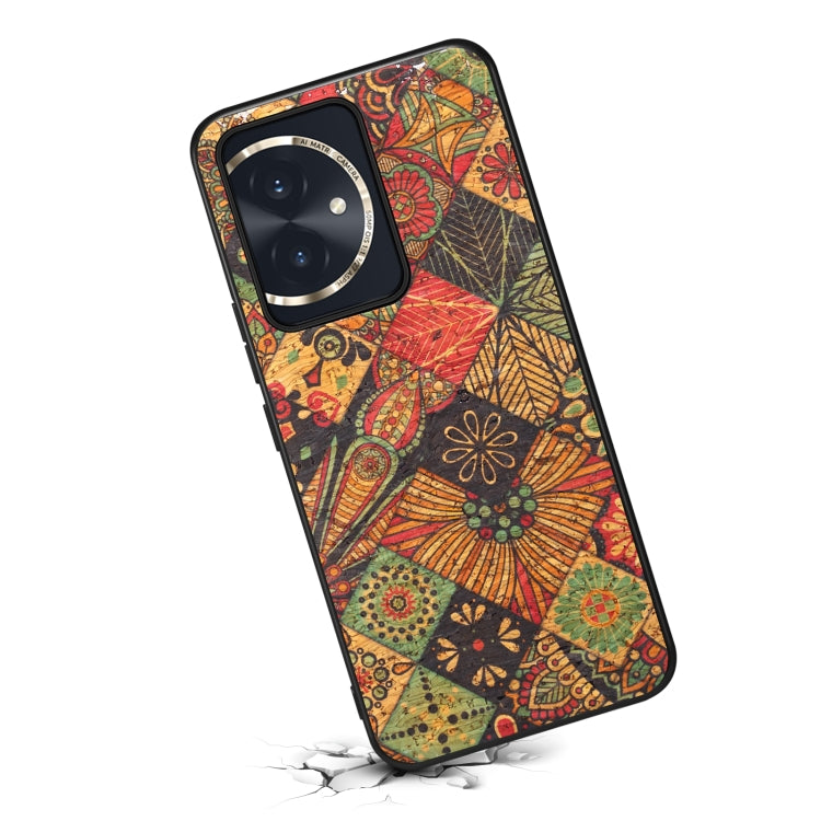 For Honor 100 Four Seasons Flower Language Series TPU Phone Case(Autumn Yellow)