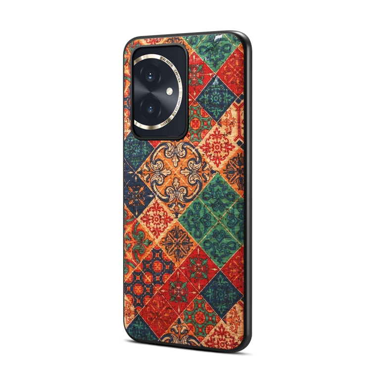 For Honor 100 Four Seasons Flower Language Series TPU Phone Case(Winter Blue)