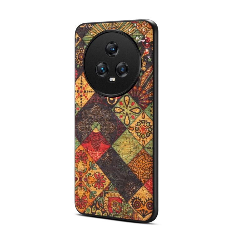 For Honor Magic5 Four Seasons Flower Language Series TPU Phone Case(Autumn Yellow)