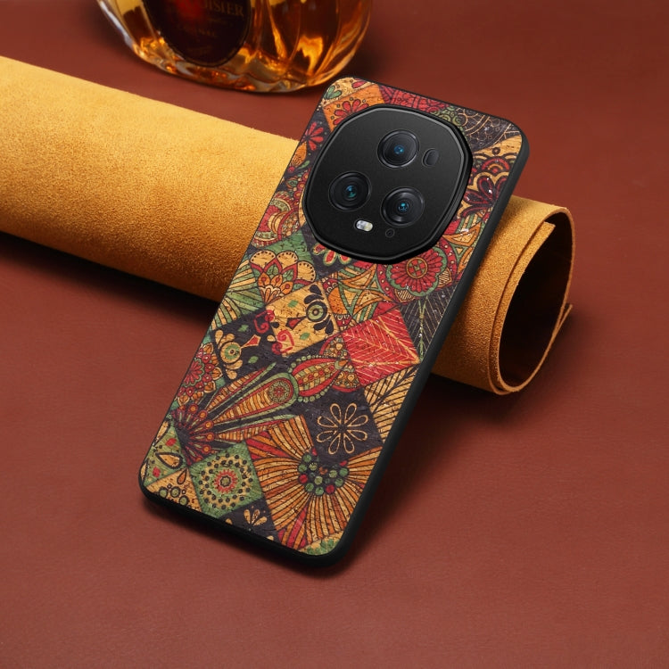 For Honor Magic5 Ultimate Four Seasons Flower Language Series TPU Phone Case(Autumn Yellow)