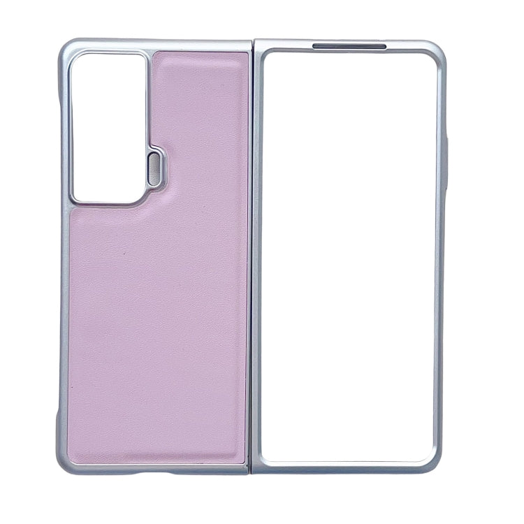 For Honor Magic Vs Metallic Paint Leather Phone Case(Pink)