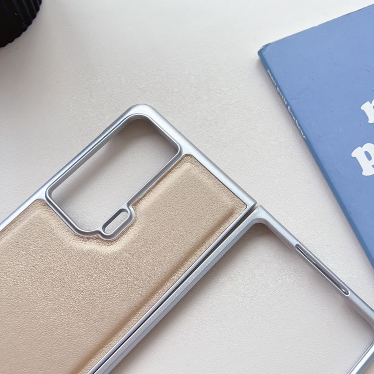 For Honor Magic Vs Metallic Paint Leather Phone Case(Purple)