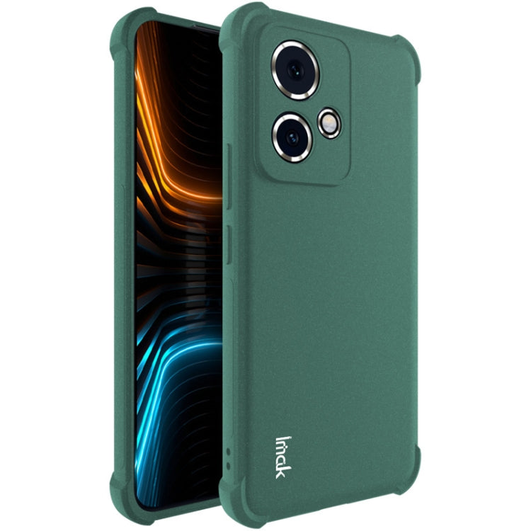 For Honor 90 GT 5G imak Shockproof Airbag TPU Phone Case(Matte Green)