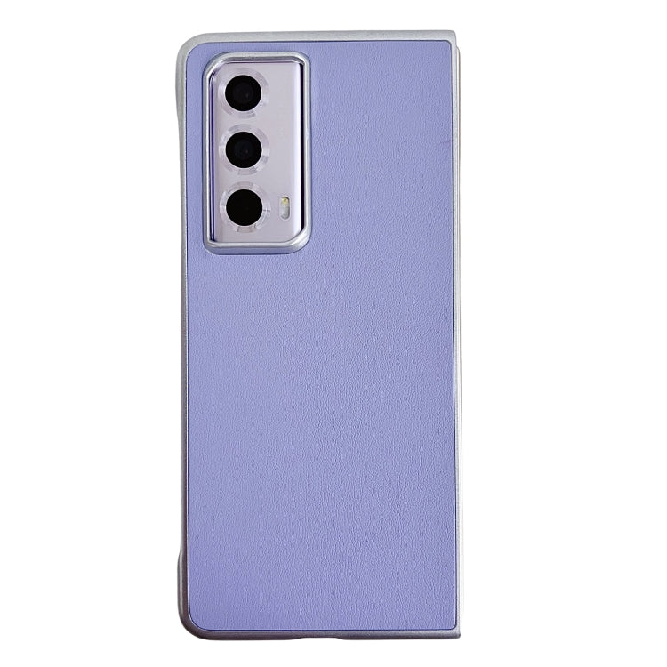 For Honor Magic Vs2 Morandi Pearlescent Paint Shockproof Phone Case(Purple)