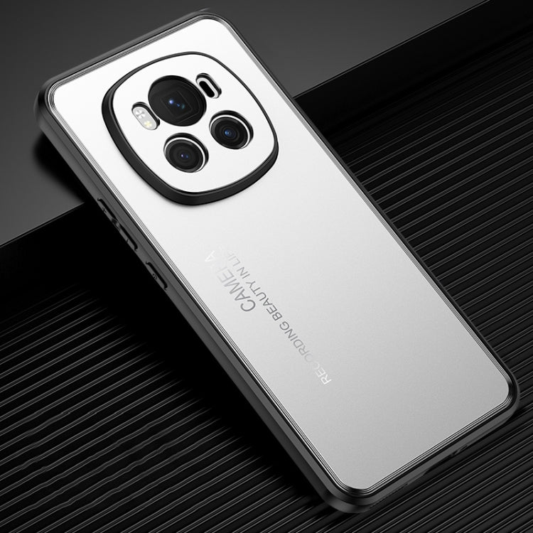 For Honor Magic6 Frosted Metal Phone Case(Silver)