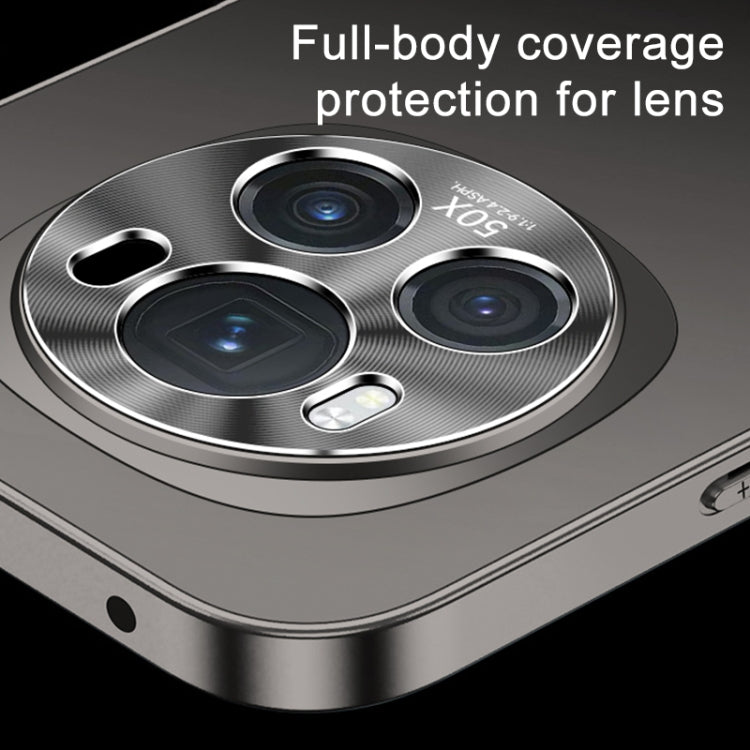 For Honor Magic6 Pro Streamer Series Micro Frosted Metal Paint PC Phone Case(Alpine Green)