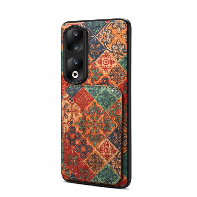 For Honor 90 Pro Dual Card Slot Holder Phone Case(Winter Blue)