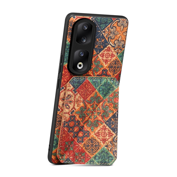 For Honor 90 Pro Dual Card Slot Holder Phone Case(Winter Blue)