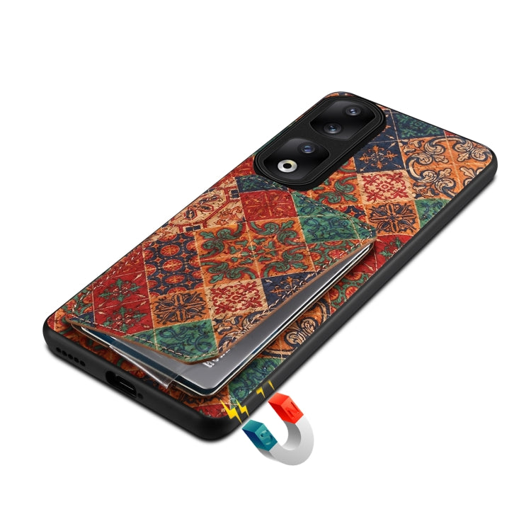 For Honor 90 Pro Dual Card Slot Holder Phone Case(Winter Blue)