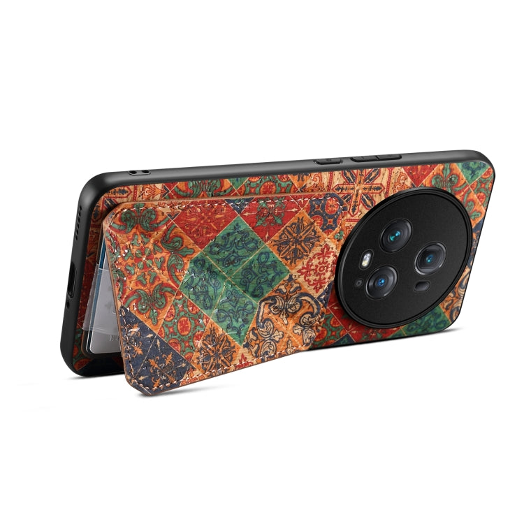 For Honor Magic5 Pro Dual Card Slot Holder Phone Case(Winter Blue)