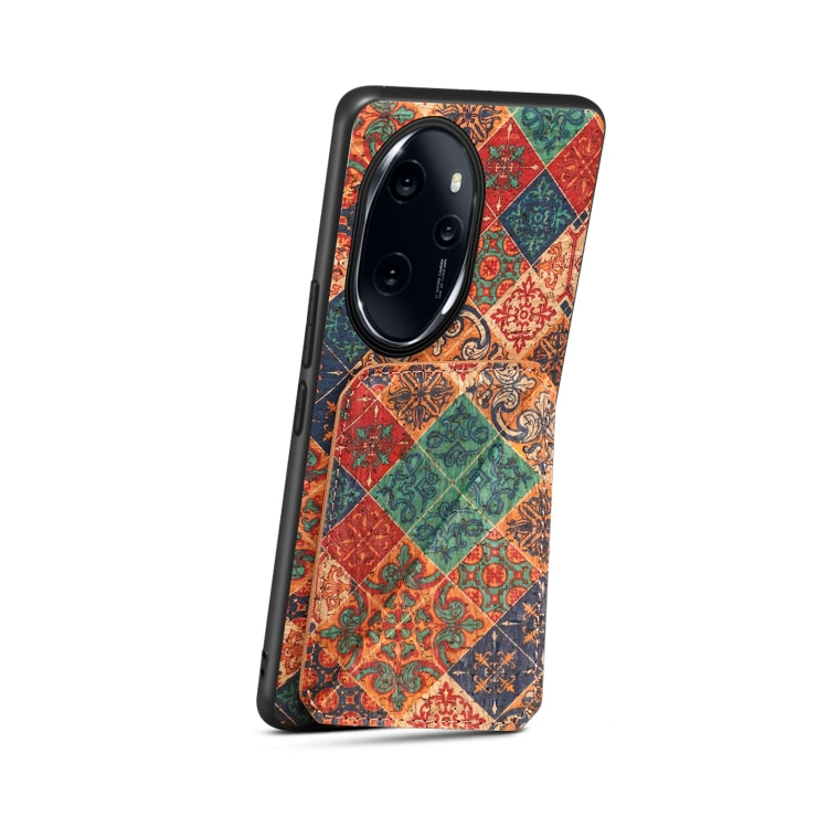 For Honor 100 Pro Dual Card Slot Holder Phone Case(Winter Blue)